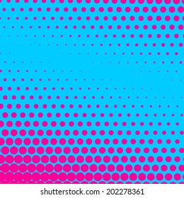 Abstract Halftone Background, vector illustration
