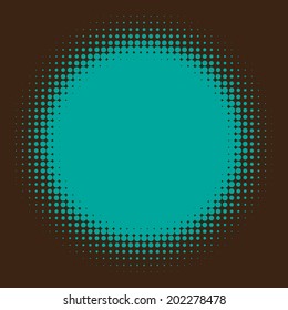 Abstract Halftone Background, vector illustration