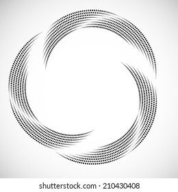 Abstract halftone background. Vector illustration. 