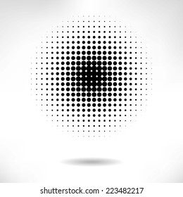 abstract  halftone background. vector illustration. 10 eps