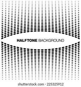 Abstract Halftone Background, vector illustration 