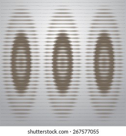 Abstract halftone background. Vector illustration for graphic design