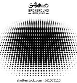Abstract halftone background. Vector and illustration.