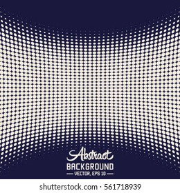 Abstract halftone background. Vector and illustration.