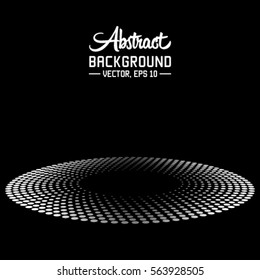 Abstract halftone background. Vector and illustration.