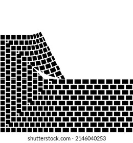 Abstract halftone background, vector modern design texture.