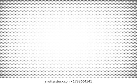 abstract halftone background with vignette effect style