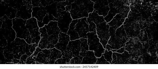 Abstract halftone background with wavy surface made of gray dots on white