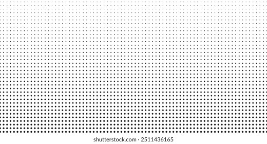 Abstractas fondo de semitono con superficie ondulada hecha de puntos grises sobre blanco