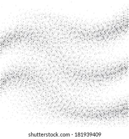 Abstract halftone background, with white background