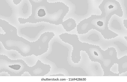 Abstract halftone background.Black and white pattern texture backdrop.Soft bright halftoned wallpaper with geometric dots,triangle shapes.Smooth gradient clean vector for business,web,banner art