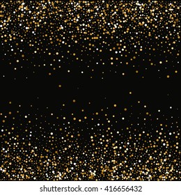 Abstract Halftone Backgrounds. Vector Dotwork Illustration. Texture of the gold points