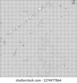 Abstract halftone black and white