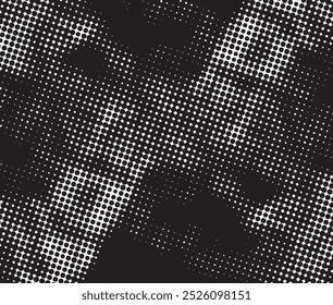 Fondo blanco y negro de semitono Abstractas