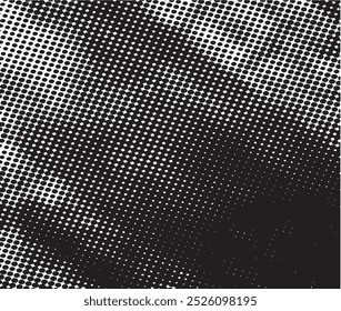 Fundo preto e branco de meio-tom abstrato