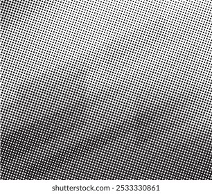 Fundo preto e branco de meio-tom abstrato