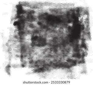 Abstrakter Halbton, schwarz-weißer Hintergrund