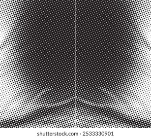 Fundo preto e branco de meio-tom abstrato