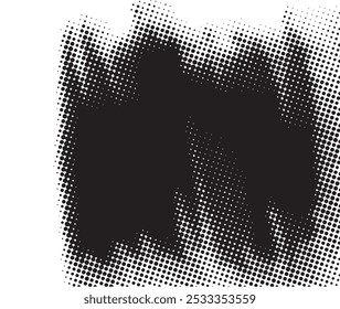 Fondo blanco y negro de semitono Abstractas