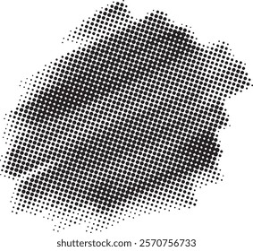 Abstract halftone black and white background