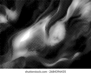 Fondo blanco y negro de semitono Abstractas