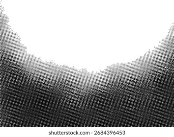 Fondo blanco y negro de semitono Abstractas