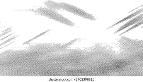 Meio-Tom Abstrato Preto E Branco Fundo_31