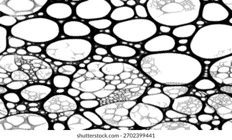 Meio-Tom Abstrato Preto E Branco Fundo_31