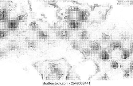 Abstract halftone with black and white gradient. grunge texture for blend effect, multiply and overlay, paper textured background, vector illustration