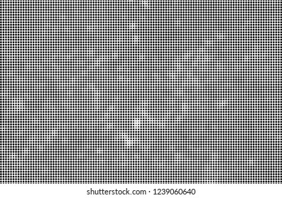 Abstract halftone black and white. A monochrome background of a chaotic pattern. Fantastic texture for printing on business cards, posters, labels