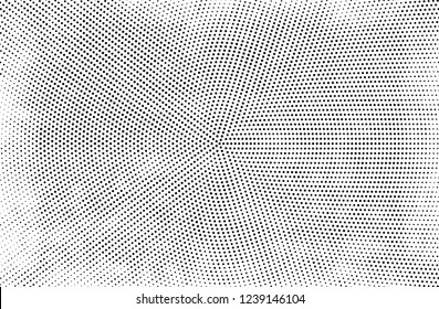 Abstract halftone black and white. A monochrome background of a chaotic pattern. Fantastic texture for printing on business cards, posters, labels
