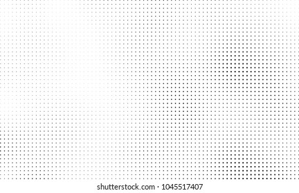 Abstract halftone black and white. The pattern of dots of ink gradient