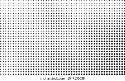 Abstract halftone black and white. The pattern of dots of ink gradient