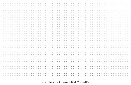 Abstract halftone black and white. The pattern of dots of ink gradient
