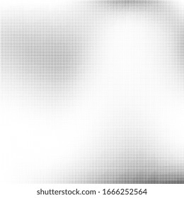 Fondo vector negro y blanco abstracto de medio tono. Patrón punteado de efecto grueso. Gráficos vectoriales para diseños de negocios web.