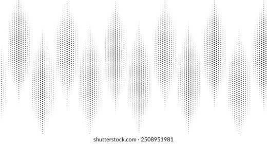 Abstractas fondo de Vector blanco y negro semitono. Patrón punteado efecto Grunge.