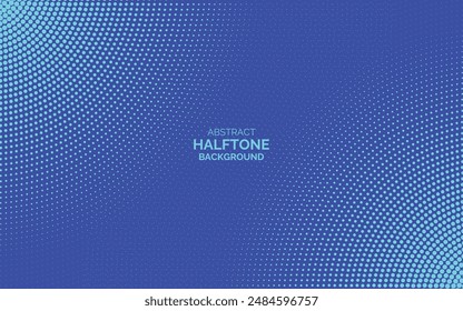 Abstractas fondo azul de medio tono en estilo geométrico.