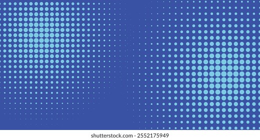 Abstractas fondo azul semitono en estilo geométrico.