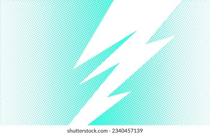 Abstract halftone blue background, pop art design. Comic book dotted halftone texture