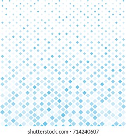 Abstract halftone blue square pattern background, Vector modern futuristic texture for posters, sites, cover, business cards, postcards, interior design, labels and stickers. vector illustration