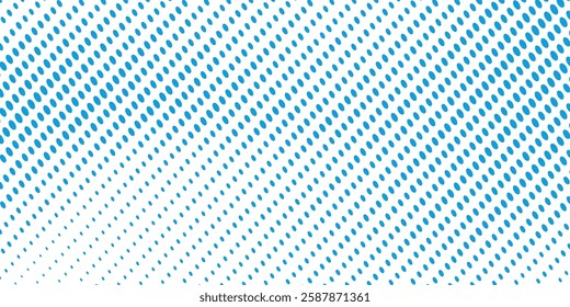 Abstract halftone blue and white vector background eps 10