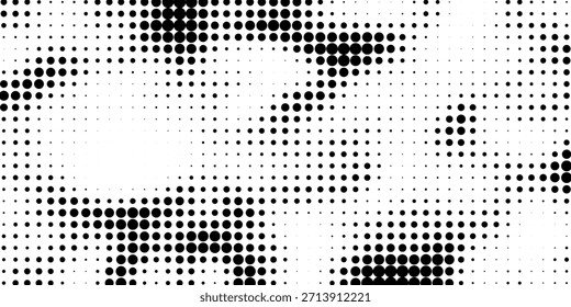 Abstractas textura sin costuras de camuflaje semitono. Camuflaje sin patrón de puntos. Fondo de semitono de camuflaje teñido.