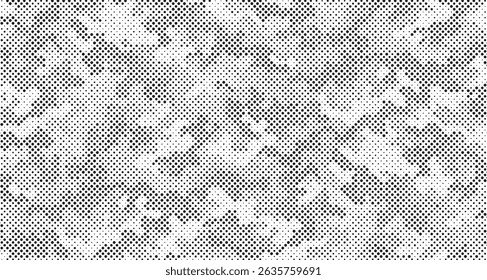Abstract halftone camouflage background, vector illustration, modern classic textile pattern.