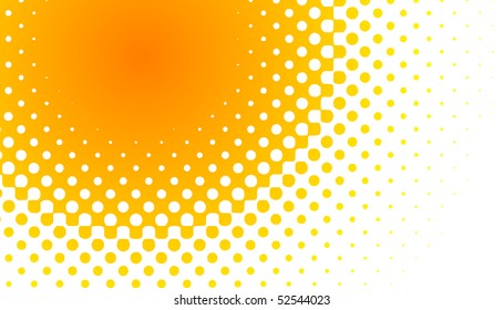 abstract halftone card