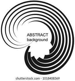 Abstract halftone circle background. Creative geometric pattern. Vector modern design black and white background.