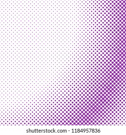 Abstract halftone circle pattern background - vector graphic design from dots