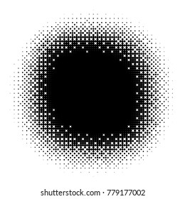 Abstract Halftone Circles Dot Template. And also includes EPS 10 vector
