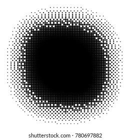 Abstract Halftone Circles Dot Template. And also includes EPS 10 vector