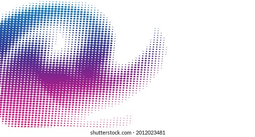 Abstract halftone colorful gradient background Ecology concept for your graphic design,