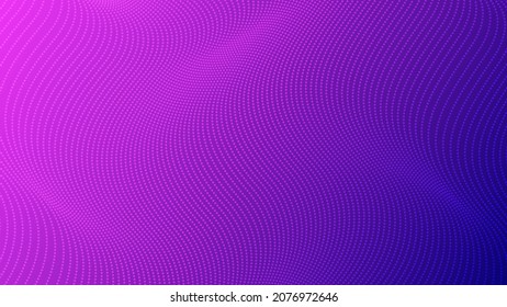 abstract halftone colorful wave  modern background